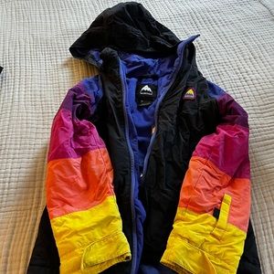 Burton girls jacket and bibs size 5-6